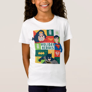 Camiseta Collage de vacaciones de la Liga de la Justicia