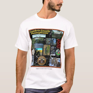 Camiseta Collage del condado de Cambria