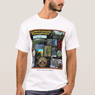 Camiseta Collage del condado de Cambria