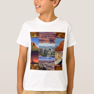 Camiseta Collage del desierto de Arizona