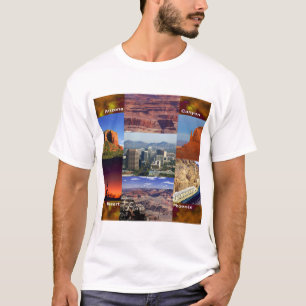 Camiseta Collage del desierto de Arizona