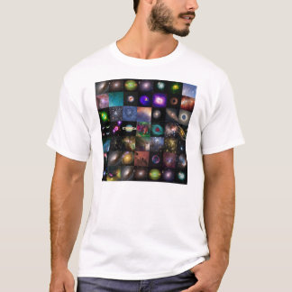 Camiseta Collage del espacio