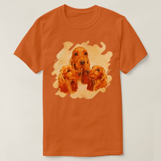 Camiseta Collage español de Cocker inglés (Diseño del anverso)