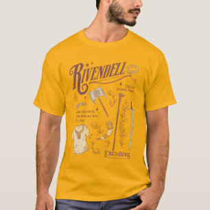 Camiseta Collage Gráfico de Acuarela RIVENDELL™