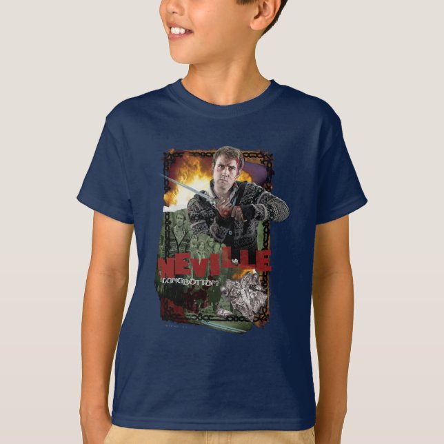 Camiseta Collage longbottom 2 de Neville (Anverso)