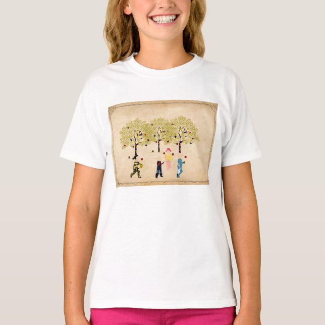 Camiseta Collage para niños (Anverso)