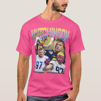 Camiseta Collage retro de Aidan Hutchinson