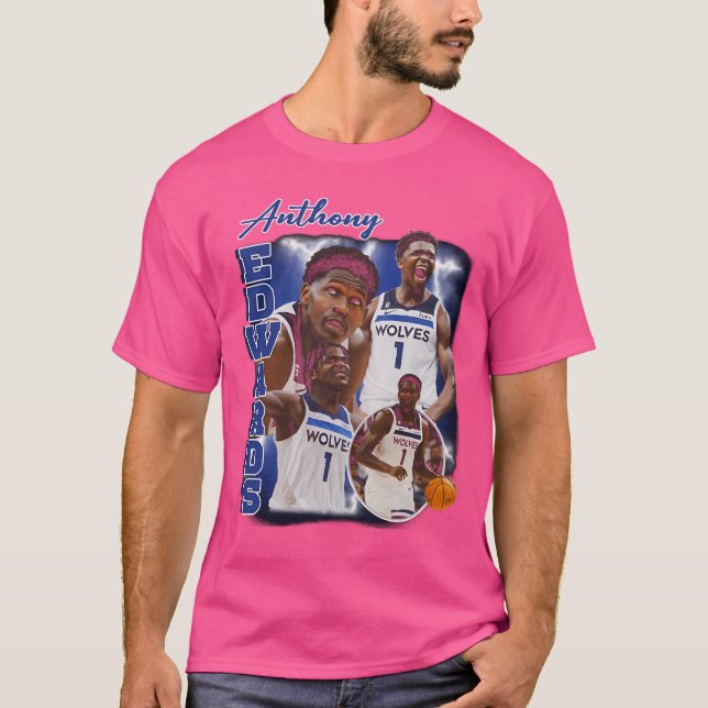 Camiseta Collage vertical Anthony Edwards (Anverso)