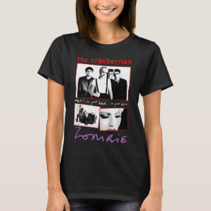 Camiseta Collage Vintage de la banda The Cranberries Zombie
