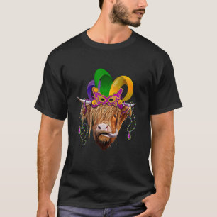 Camiseta Collar de cuentas para sombrero de bufón de Mardi