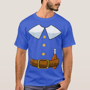 Camiseta Collar de disfraces de peregrino Día de Acción de