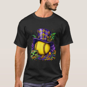 Camiseta Collares de cuentas enmascaradas con sombrero supe