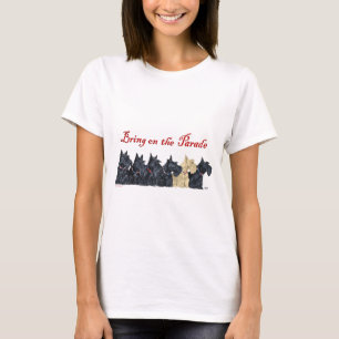 Camiseta Collares Patrióticos para Terriers Escoceses