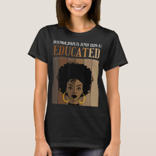 Camiseta Colle negro histórico y peligroso educado por la H