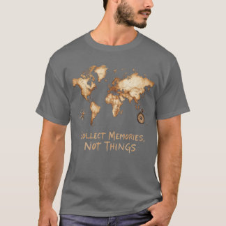 Camiseta Collect Memories Not Things | Vintage Tshirt