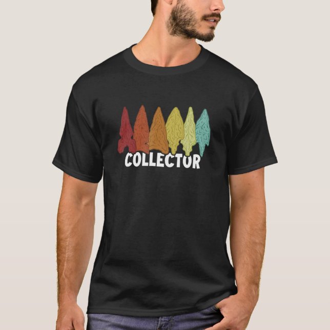 Camiseta Collector Rocks Flint Artifact Hunter Arrowhead Co (Anverso)