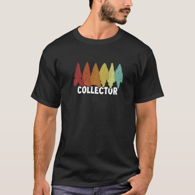Camiseta Collector Rocks Flint Artifact Hunter Arrowhead Co (Anverso)