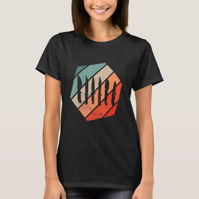 Camiseta Collectores Retro Hexa Kniers Collectors Knife Col (Anverso)