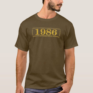 Camiseta Collectors Edition Brown T-Shirt 1986