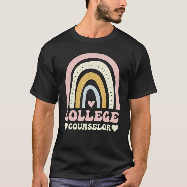Camiseta College counselor appreciation high school counsel (Anverso)