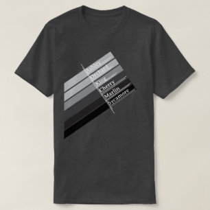 Camiseta College Park en escala de grises