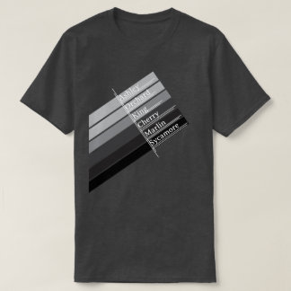 Camiseta College Park en escala de grises