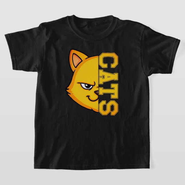 Camiseta Collegiate Grumpy Cat – Bold Streetwear EdiT-Shirt (Distribución)