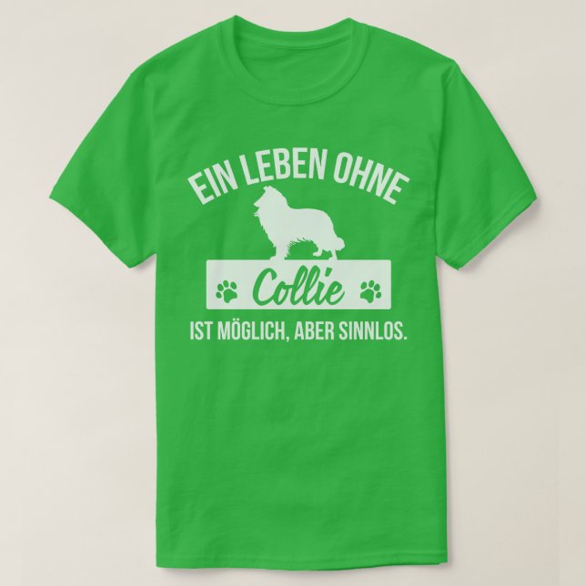 Camiseta Collie (Diseño del anverso)