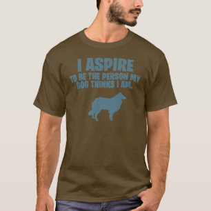 Camiseta Collie áspero