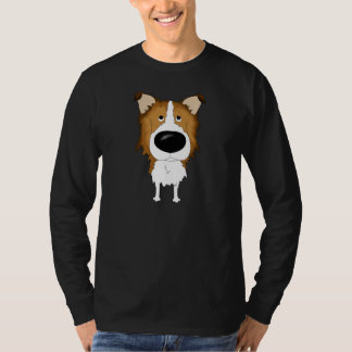 Camiseta Collie áspero de la nariz grande