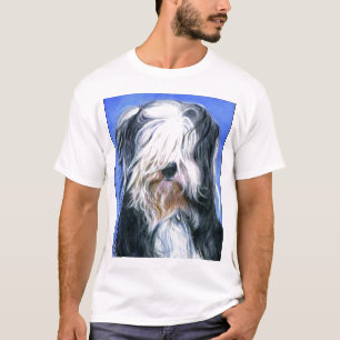 Camiseta Collie barbudo