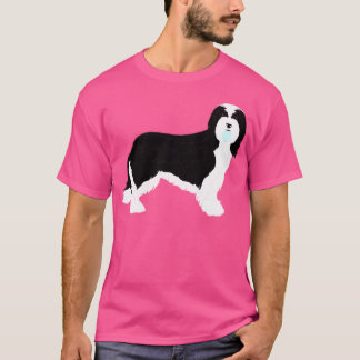 Camiseta Collie con barba
