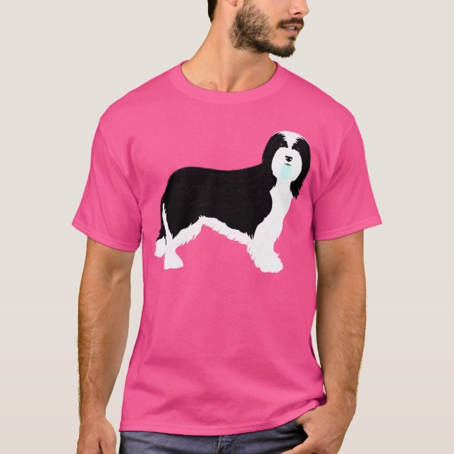 Camiseta Collie con barba (Anverso)