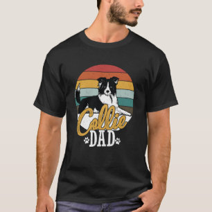 Camiseta Collie dad collie dogs dad walk dogs fan 1
