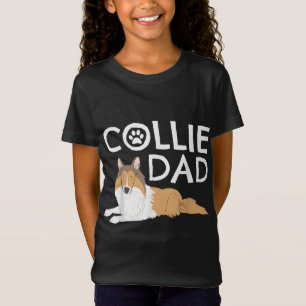 Camiseta Collie Dad Cute Dog Puppy Mascota Animal Lover Reg
