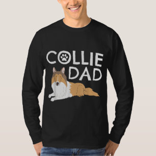 Camiseta Collie Dad Cute Dog Puppy Mascota Animal Lover Reg