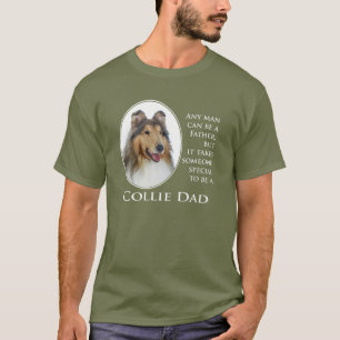 Camiseta Collie Dad T-Shirt