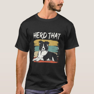 Camiseta Collie de borde de perro