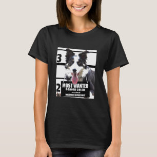 Camiseta Collie de borde más buscado - Perro más lindo S C
