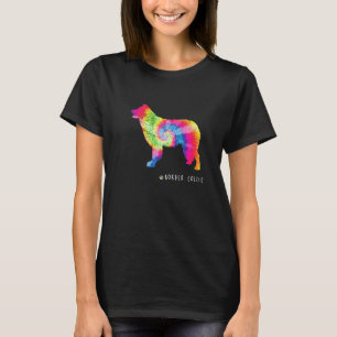 Camiseta Collie de borde Mascota de cachorro Perro propieta