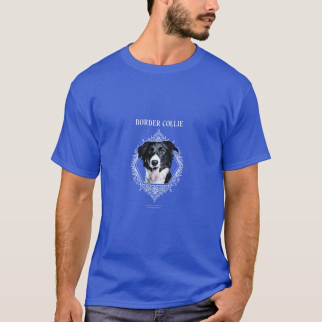 Camiseta Collie de borde T-Shirt (Anverso)