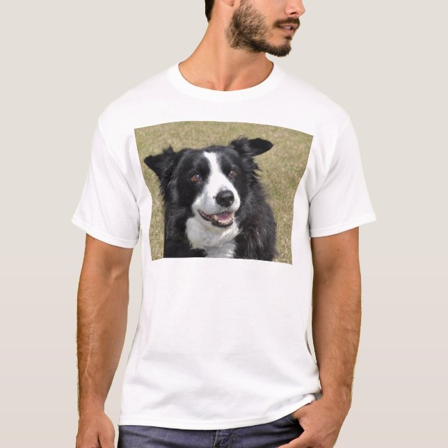 Camiseta Collie de borde T-Shirt (Anverso)