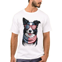 Collie de frontera patriota