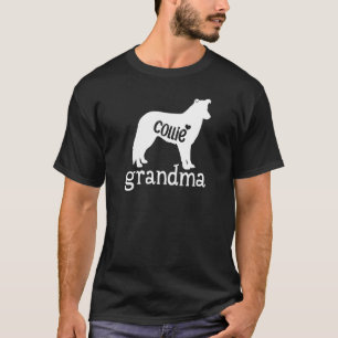 Camiseta Collie Dog Grandma Cute Border Collie Dog