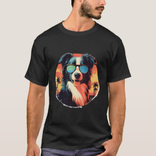 Camiseta Collie Dog Hombres Mujeres Niños