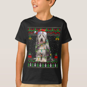 Camiseta Collie Dog Lover Santa Ugly