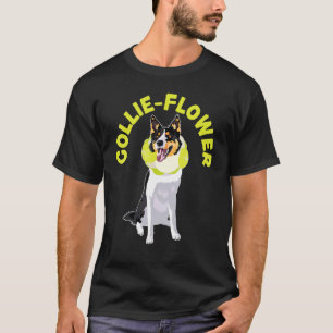 Camiseta Collie Flower Dog Puppy Paw Love Border Collie 1