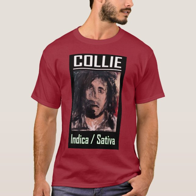 CAMISETA COLLIE INDICA SATIVA (Anverso)