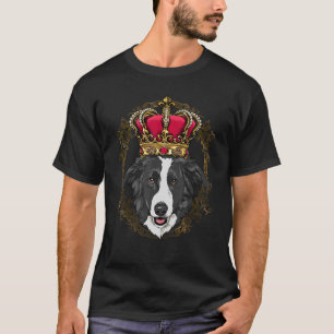 Camiseta Collie King Queen Princesa Collie Mom