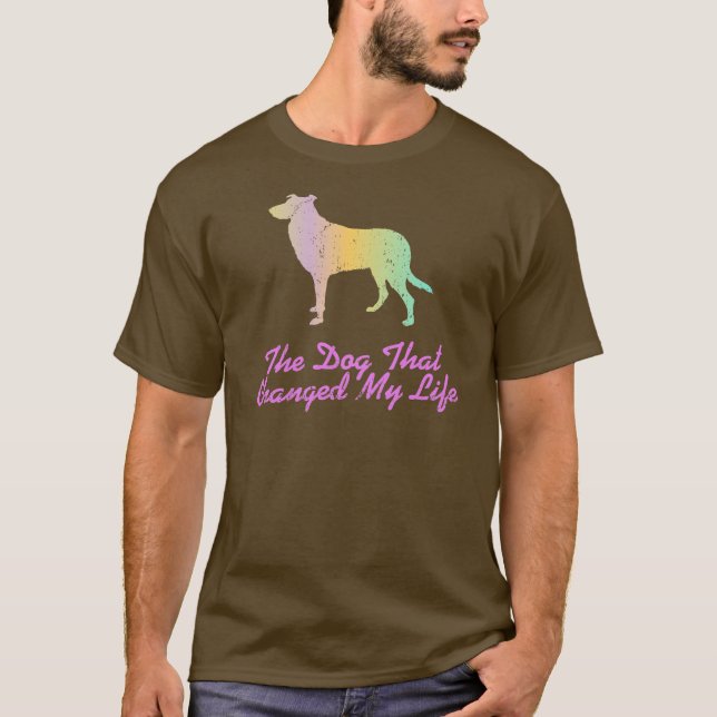 Camiseta Collie liso (Anverso)